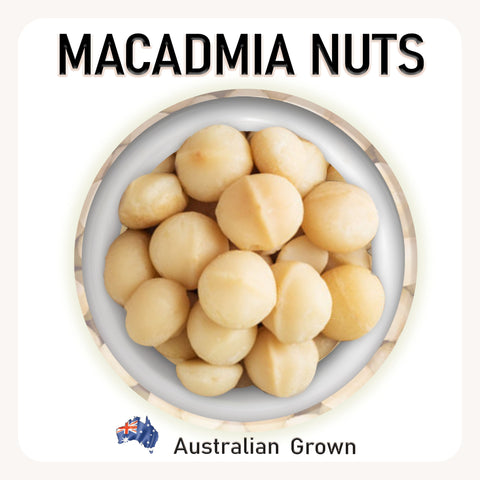 Macadamia Nuts salted raw spicy