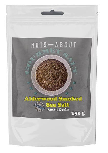 Salt - Alderwood Smoked Salt: Medium Grain 150 grams
