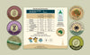 Cashews Organic Garlic and Rosemary Salt - 12 X Snack Packs
